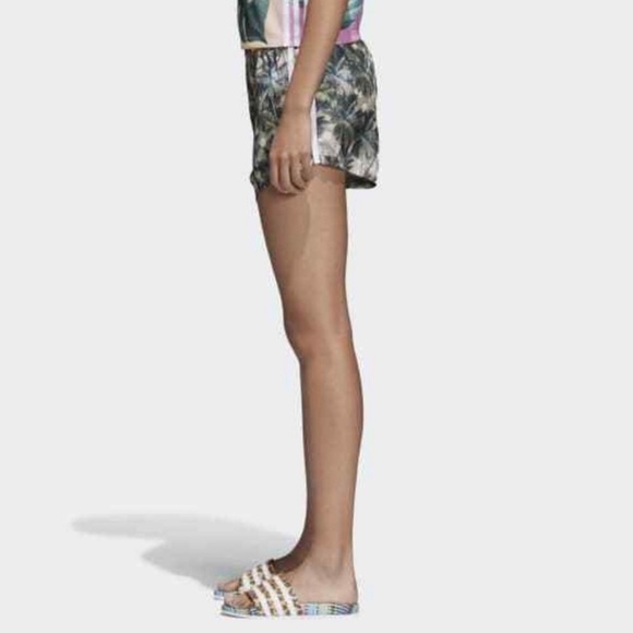 ADIDAS X The Farm Company Shorts Womens - Picture 4 of 8